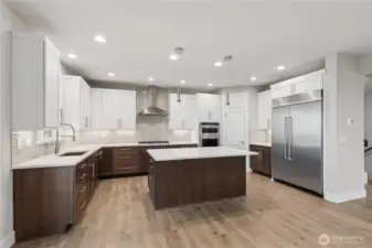 Actual Kitchen shown. Photos are for representational purposes only.  Colors and options may vary.