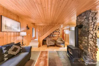 No space is wasted. Open floor plan provides a large and functional layout.