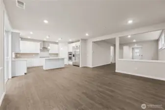 Very open and spacious!