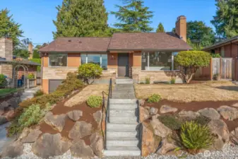 Perched off the street, you have territorial views!
