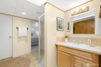 Lower Level 3/4 bathroom