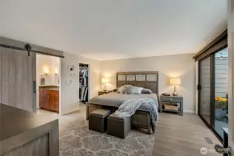 Primary bedroom.