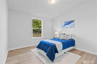 Second Bedroom. New windows