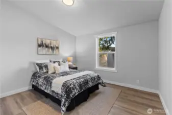 Third Bedroom. New windows, floors, lights