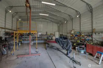 Large shop/RV Storage.