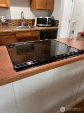 kitchen view from living room