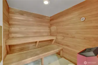 sauna room