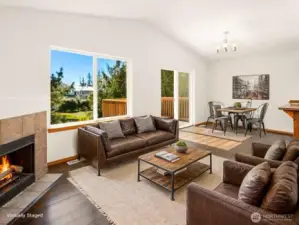 Virtually staged photo.