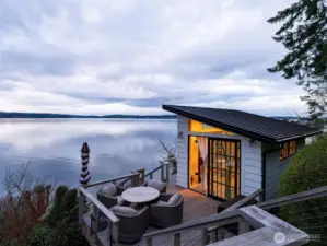 Welcome to your private studio with wraparound deck!