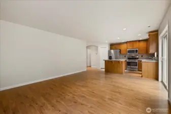 Spacious Family room