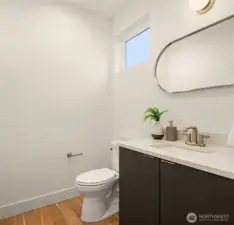 Main floor powder