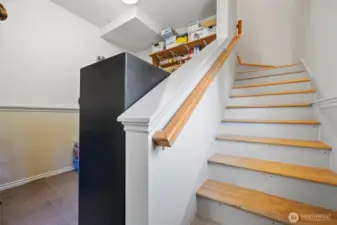 Stairs to lower level