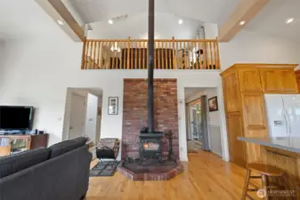 Living Rm - Woodstove
