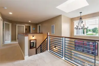 Upstairs landing