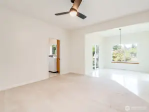 Family Room Open to Kitchen