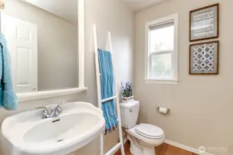 1st floor powder room