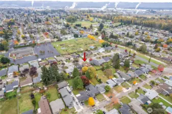 Close to Lake Sacajawea