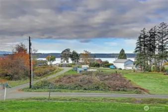 Open west facing view