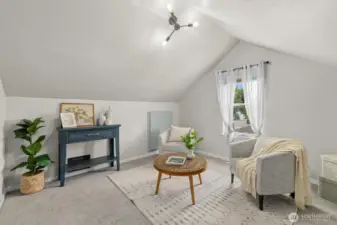 Here is the space off of the primary bedroom. There is so much you can do with this space. How would you make it your own?