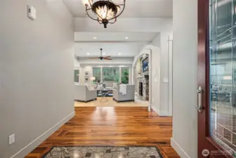 Beautiful JUST Refinished Tigerwood Floors Captivate!