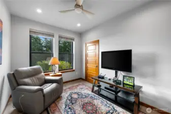 Second bedroom works great for a guest room/flex space.