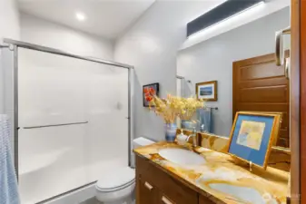 Second bathroom/powder room.