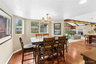 Another view of the dining area.