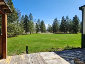 View from the deck.