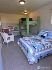 Bunk House sleeps four.