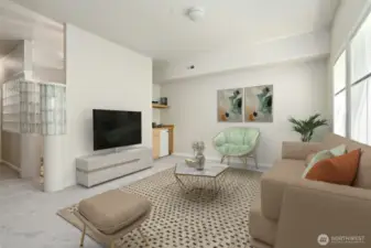 Additional Sitting Area on Lower Level