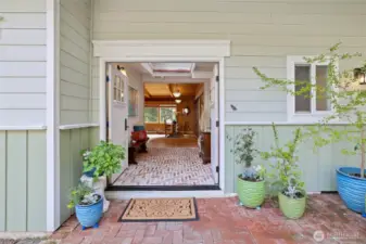 Front door entrance