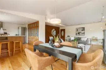Another view of the dining room