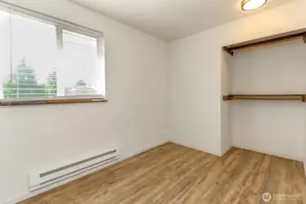 Bedroom 2. All windows are Double paned vinyl.