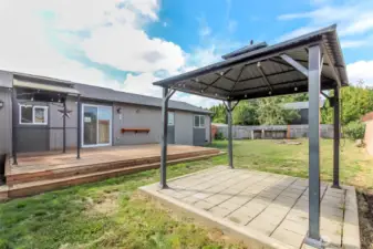 Gazebo for out door activities.