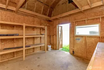 Lots of storage.