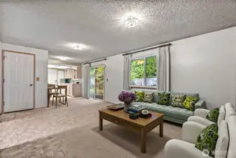 Family room (staged)