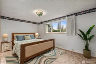 Laundry room with room for additional shelving/cabinets