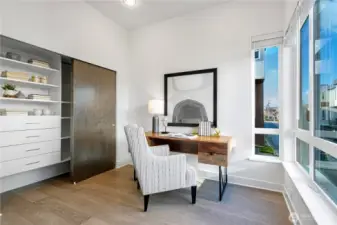 Main floor bedroom/office