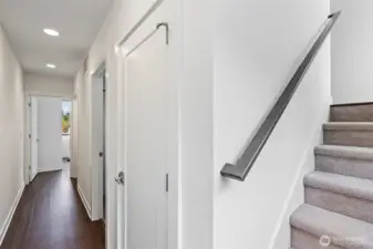 Guest bedroom on lower level-great separation from Primary!