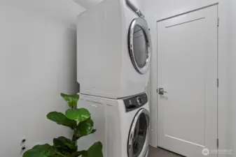 Laundry room.