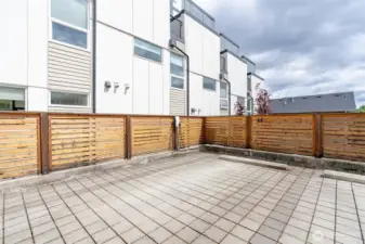 Private parking spot with EV charger!