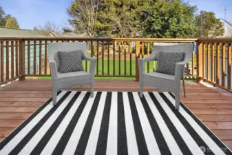 Large, Recently Updated Deck Overlooks Expansive Backyard!