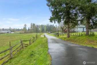 Pasture Land goes on forever.