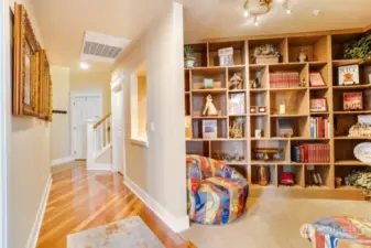 Main floor library