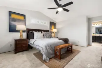 Large primary suite