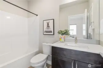 Full bath upper floor
