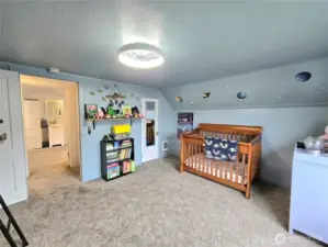 Upstairs bedroom