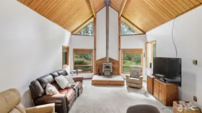 Wood wrapped windows throughout.