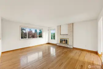 Gleaming Hardwood Floors