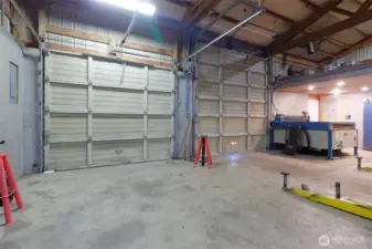 Shop with tall doors